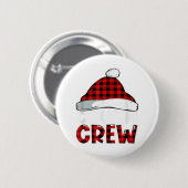 Crew Buffalo Red Kariert Pajamas Fa Button (Vorne & Hinten)