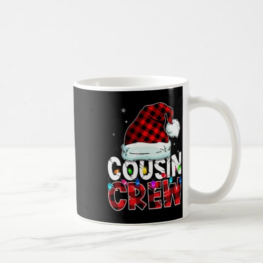 Crew Buffalo Red Kariert Pajamas Fa Kaffeetasse (Rechts)