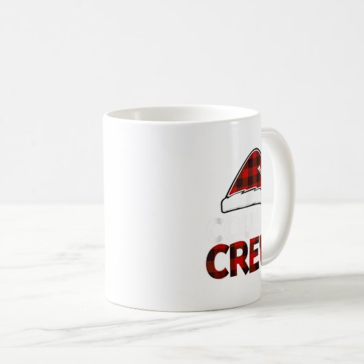 Crew Buffalo Red Kariert Pajamas Fa Kaffeetasse (VorderseiteRechts)