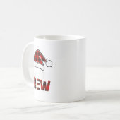 Crew Buffalo Red Kariert Pajamas Fa Kaffeetasse (Vorderseite Links)