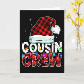 Crew Buffalo Red Kariert Pajamas Fa Karte (Gelbe Blume)