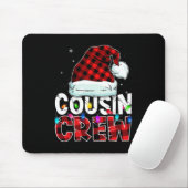 Crew Buffalo Red Kariert Pajamas Fa Mousepad (Mit Mouse)