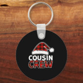 Crew Buffalo Red Kariert Pajamas Fa Schlüsselanhänger (Vorderseite)