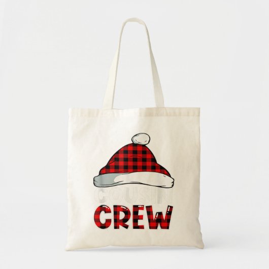 Crew Buffalo Red Kariert Pajamas Fa Tragetasche (Vorne)