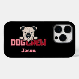 Crew Bulldog Custom Case-Mate iPhone 14 Pro Hülle