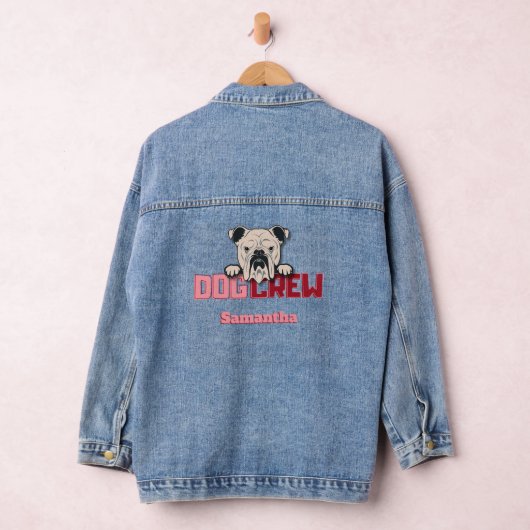 Crew Bulldog Custom Jeansjacke (Hangar)