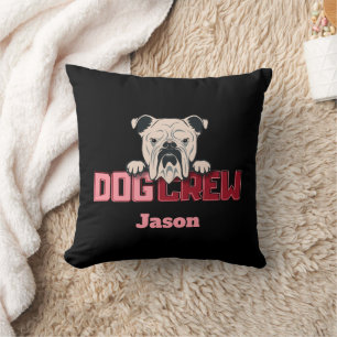 Crew Bulldog Custom Kissen