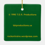 "Crew Change" by Tom Rock Ceramic Ornament (Rückseite)