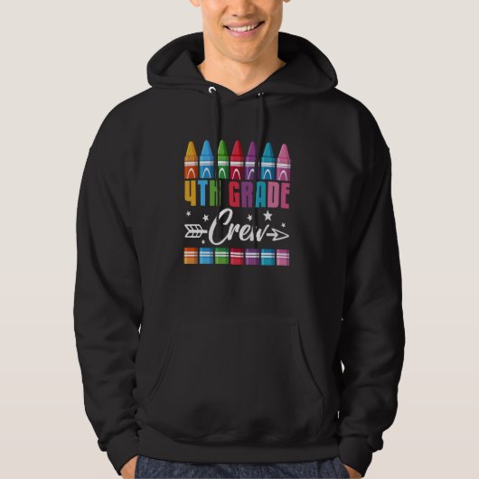 Crew der 4. Klasse Hoodie (Vorderseite)
