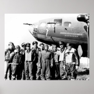 Crew der B-17 Festung "Memphis-Schönheit " des Poster
