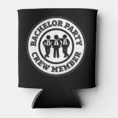 Crew der Bachelor-Partei Dosenkühler (Vorderseite)