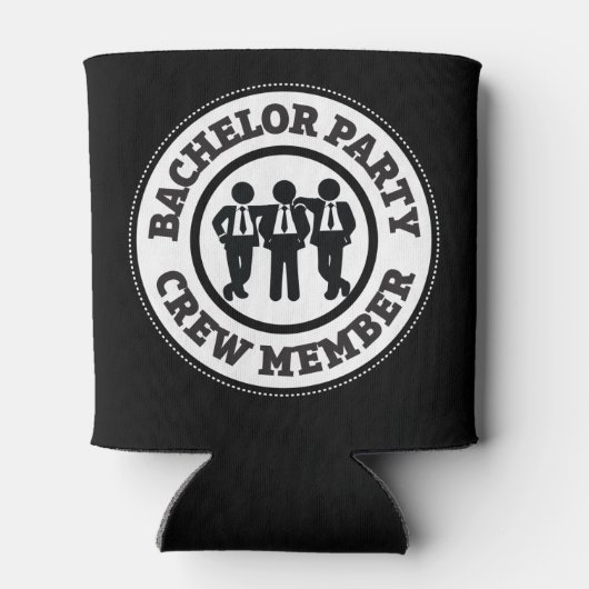 Crew der Bachelor-Partei Dosenkühler (Rückseite)