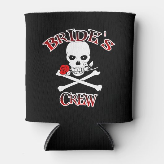 Crew der Braut Dosenkühler (Vorderseite)