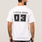Crew der dritten Klasse T-Shirt (Rückseite)