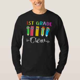 Crew der ersten Stufe Cool erster Schultag T-Shirt