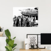 Crew der Festung B-17 "Memphis Belle" Poster (Heimbüro)