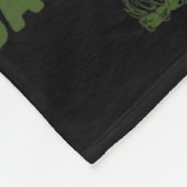 Crew der Kabine vor dem Camp Bach Bachelorette Tei Fleecedecke (Ecke)