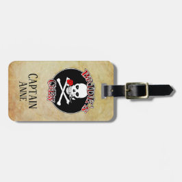 Crew der personalisierten Braut Gepäckanhänger