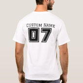 Crew der siebten Klasse T-Shirt (Rückseite)