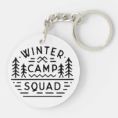 Crew der Winterzelte Schlüsselanhänger (Rückseite)