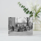 Crew des Baugewerbes, 1925 Postkarte (Stehend Vorderseite)