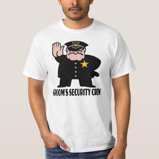 Crew des Bräutigams, Crew der Hochzeit, Teambildun T-Shirt (Vorderseite)