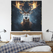 Crew des Weihnachtsmanns - Leinwand (Insitu (Schlafzimmer))