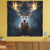 Crew des Weihnachtsmanns - Leinwand (Insitu (Wohnzimmer))