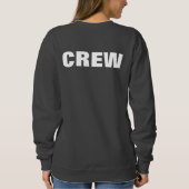 Crew Doppelseitige Logokombinationen für Bulk Temp Sweatshirt (Rückseite)