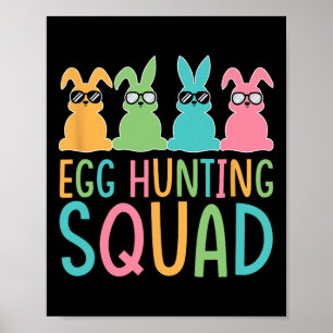 Crew Ei Jäger Jäger Familie Frohe Ostern Poster