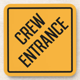 Crew-Eingang Hard-Plastic-Untersetzer Getränkeuntersetzer