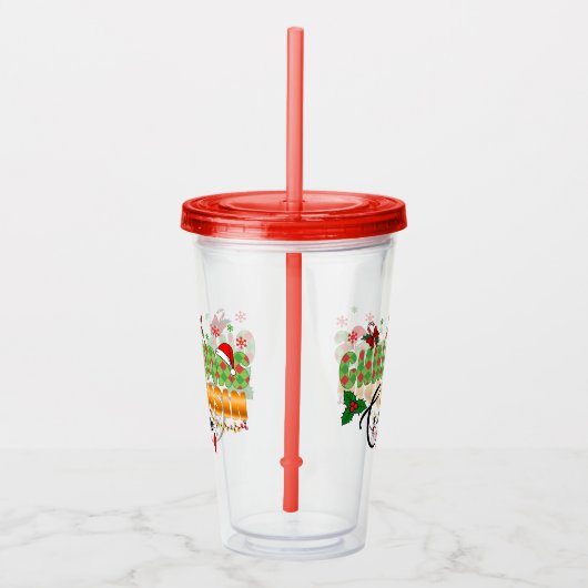 Crew Family Wiedersehen für Weihnachts-Cousin Acryltrinkbecher (Rechts)