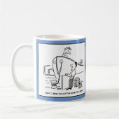 Crew Fischer Skipper & Boat Funny Kaffeetasse (Links)