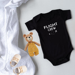 Crew-Flugflugzeug mit modernem Flug Baby Strampler