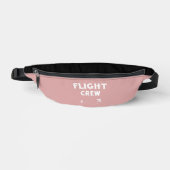 Crew-Flugflugzeug mit modernem Flug Bauchtasche (Vorderseite)