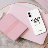 Crew-Flugflugzeug mit modernem Flug Case-Mate iPhone Hülle