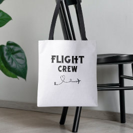 Crew-Flugflugzeug mit modernem Flug Tasche