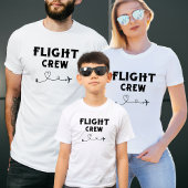 Crew-Flugflugzeug mit modernem Flug Tri-Blend Shirt