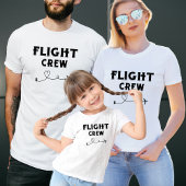 Crew-Flugflugzeug mit modernem Flug Tri-Blend Shirt