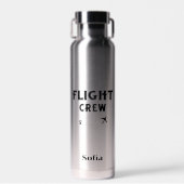 Crew-Flugflugzeug mit modernem Flug Trinkflasche (Vorne)