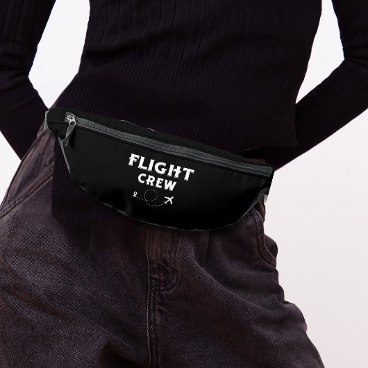 Crew für den Reiseflug Bauchtasche