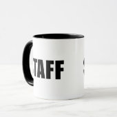 Crew für die Sicherheit von Veranstaltungspersonal Tasse (Vorderseite Links)
