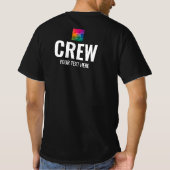 Crew für doppelseitiges Design Menne-Black Value T-Shirt (Rückseite)