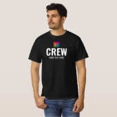 Crew für doppelseitiges Design Menne-Black Value T-Shirt (Vorne ganz)