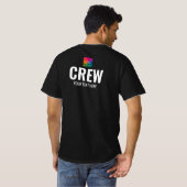Crew für doppelseitiges Design Menne-Black Value T-Shirt (Schwarz voll)