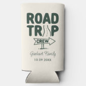 Crew für Familienfahrten Moderne Maßstäbe Selters Dosenkühler (Rückseite)