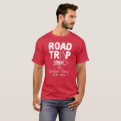 Crew für Familienfahrten Typografie RV Camper Trav T-Shirt (Vorne ganz)