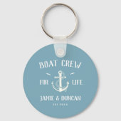 Crew für Leben Wassersport Moderner Individuelle N Schlüsselanhänger (Vorderseite)