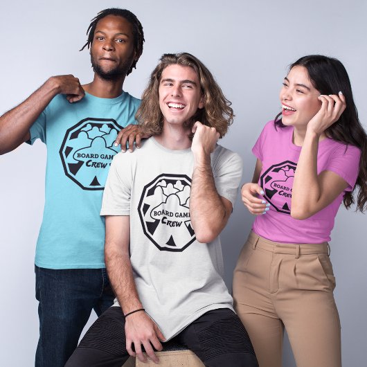 Crew für Mainboard Schwarze Rahmen Mens Shirt