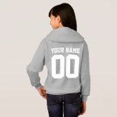 Crew für personalisierte Cousin Hoodie (Schwarz voll)